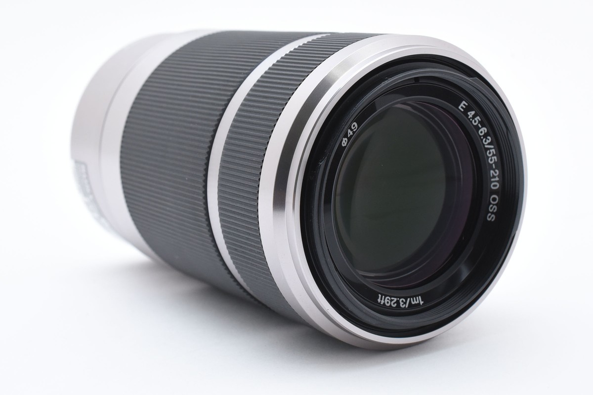 Sony OSS E E, Black lens ○○SONY SEL55210 E 55-210mm F4.5-6.3 OSS