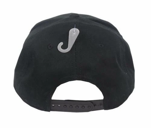 NUEVO LEVI'S HOMBRE ALA PLANA CON BORDADO BÉISBOL BROCHE TRASERO GORRA SOMBRERO NEGRO/GRIS Foto 4 de 4