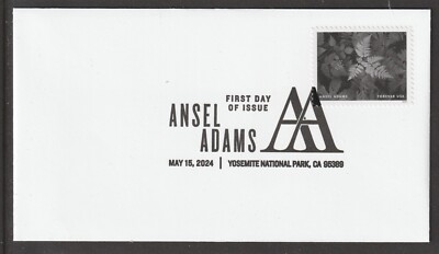 US 5854h Ansel Adams Mount Rainier National Park WA BWP FDC 2024
