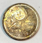 1965 Canada 25 Cents Super Original Toning Choice BU CHRC