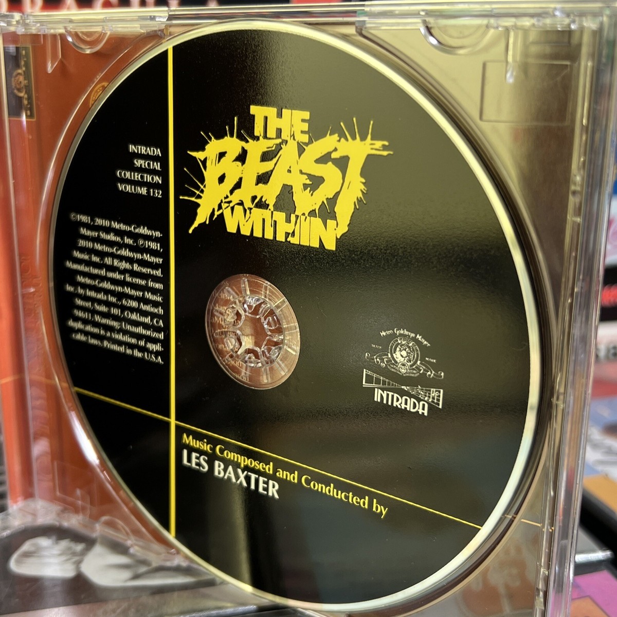 The Beast Within 1982 Ltd Ed OST CD Les Baxter MGM Intrada Gore