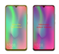 2X Schutzfolie FüR Honor 10 Lite Inkl. Rundung Flex Folie Dipos Display Schutz