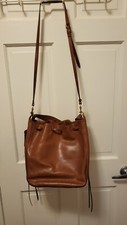 Vintage Polo Ralph Lauren Bucket Bag Leather