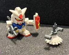 BANDAI Gashapon Figure SD GUNDAM FULL COLOR Stage 38 RX-78 Gundam + ADZAM LEADER