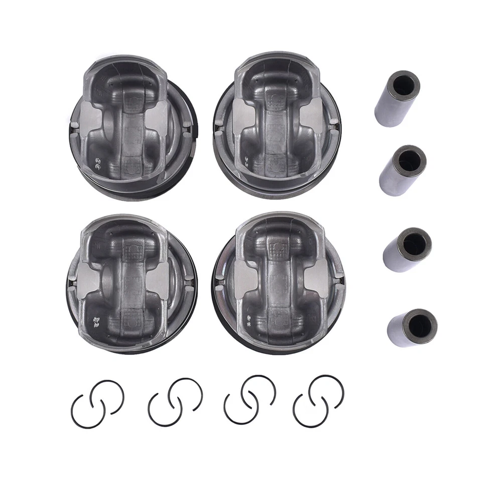 NEW G4KJ Pistons & Rings Kit +0.5MM for 2011-19 Hyundai Tucson Kia Sportage 2.4L Foto 2 de 4
