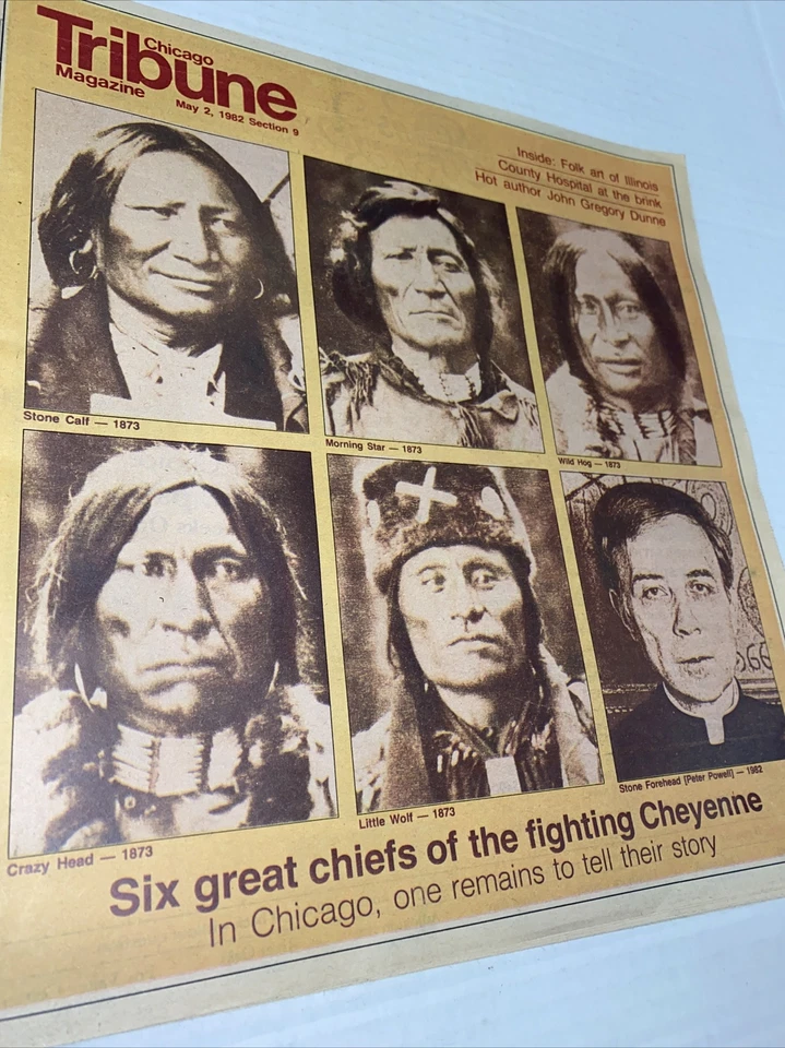 Vintage 1982 Cheyenne Indians tribune Magazine Fields ads - Image 2 of 4
