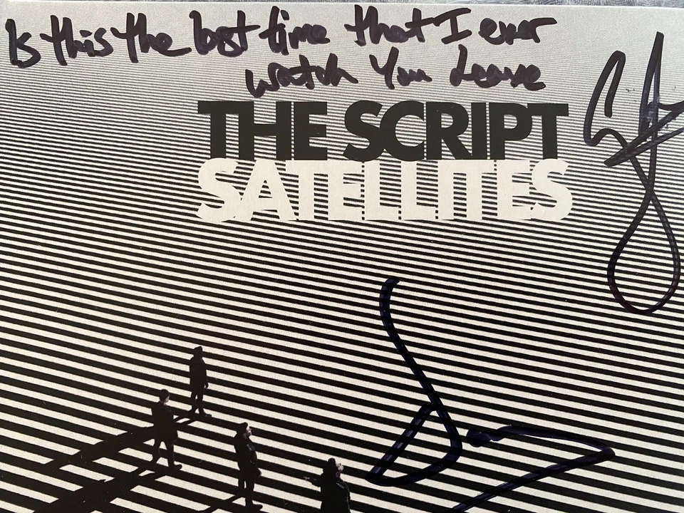 The Script Signed - Satellites Cd (Signed & Personalised) #2 - Image 2 of 4