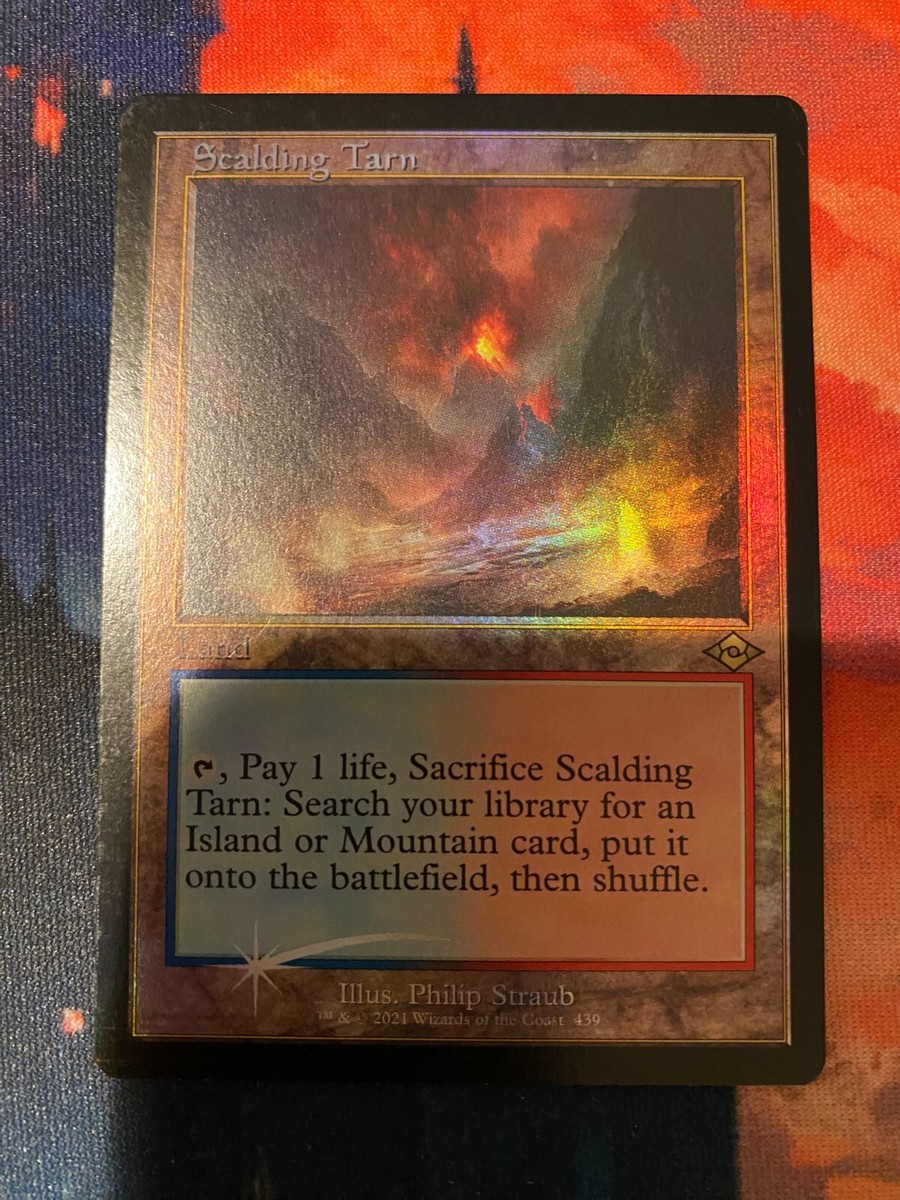 MTG Modern Horizons 2 Scalding Tarn Retro Frame Foil | eBay