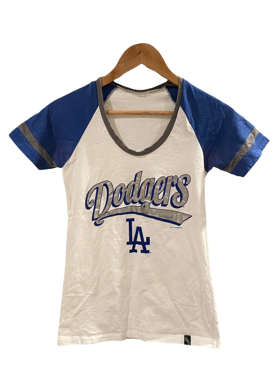 5th & Ocean LA Dodgers T Shirt Womens Size Small Good Condition