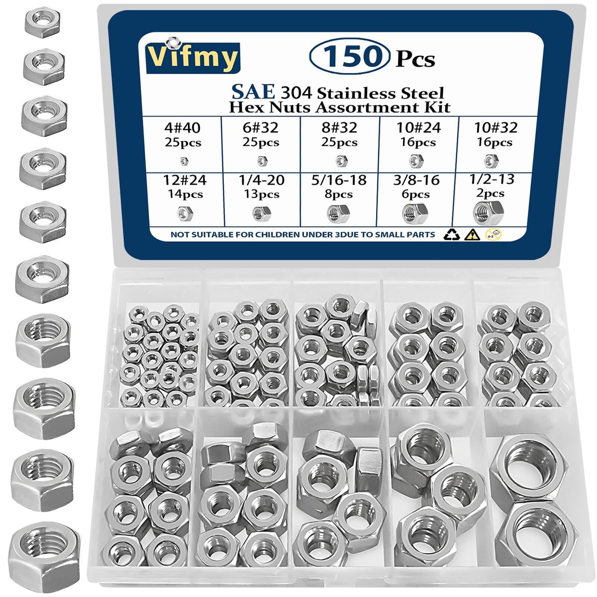 Server Rack Sealing Seal Puller Rack Mounting Nuts RackGold 25-Pack 10-32 Cage Nuts - Black ...