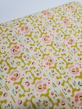 Heather Bailey Fabric OG Freshcut Floral Retro Vintage Sew Quilt FAT QUARTER