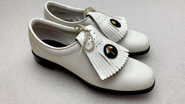 old school golf shoes