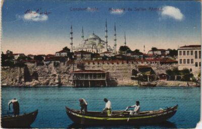 CPA Konstantinopel Moschee du Sultan Ahmed TÜRKEI (1230016)