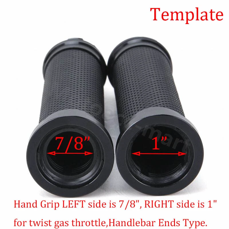 2 pares de empuñaduras de gel para manillar de motocicleta de 7/8" para Yamaha Yzf R6 Honda Cbr 600 Foto 2 de 4