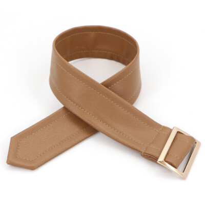 1 Pair Faux Leather Cinch Buckles Wristbands Replacement Trench Strap