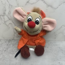 Disney Jaq The Mouse 7" from Cinderella Bean Bag Toy Plush Vintage