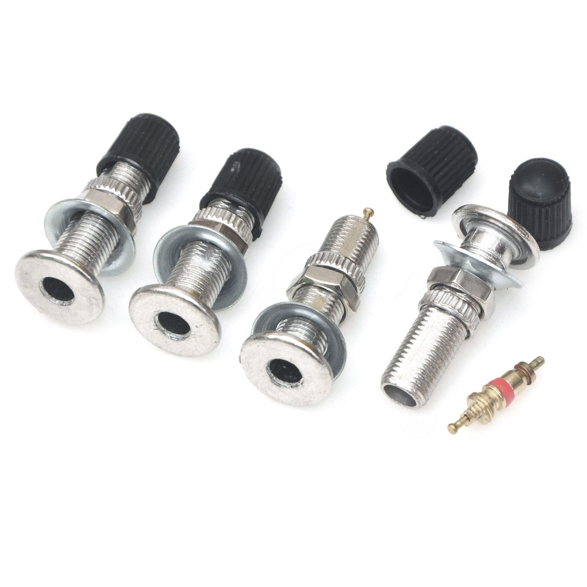4x A Set Valve Stem Kit for American Schrader Bicycle MTB Bike