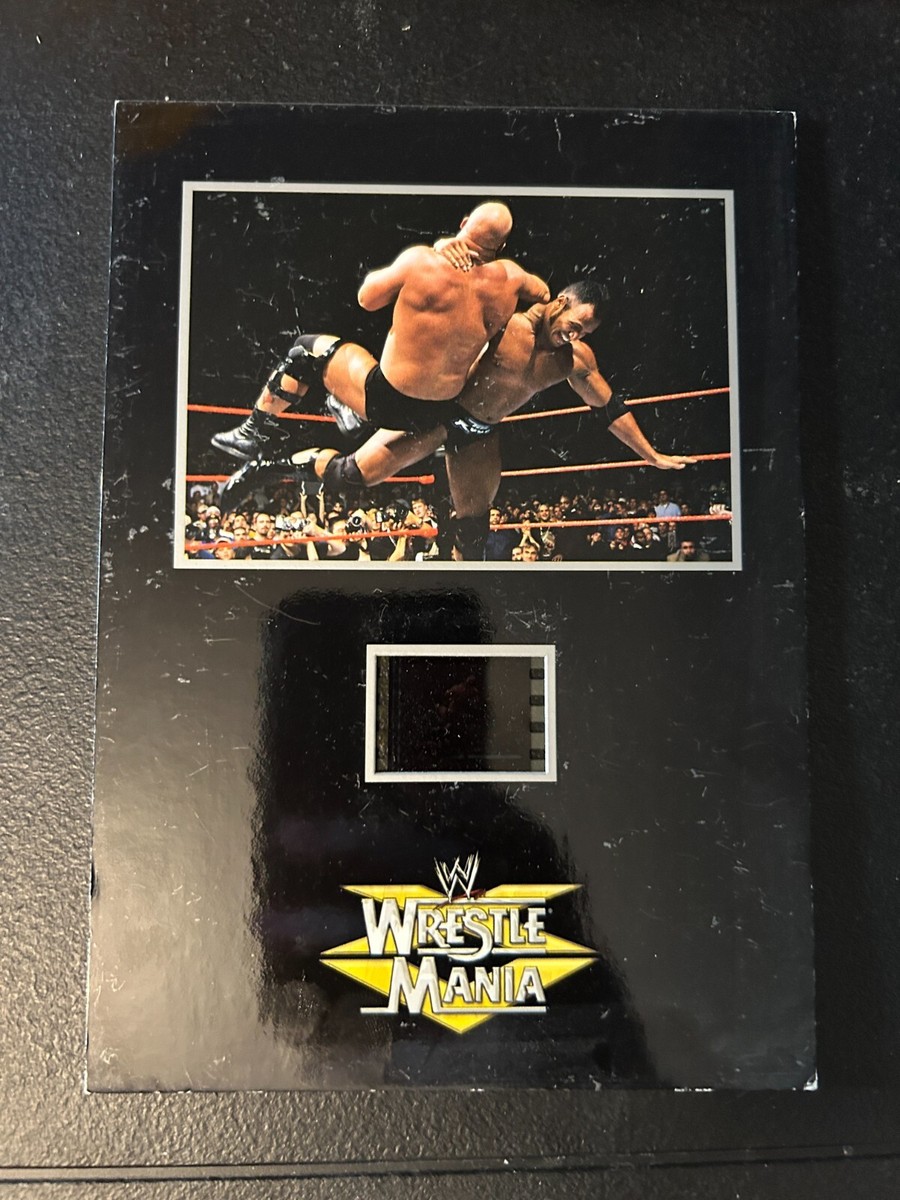 Stone Cold Steve Austin vs The Rock WWF WWE Wrestlemania 1 Film