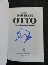 Otto Waalkes signed autograph drawing "otto the book" book in person