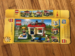 lego creator modular poolside holiday 31067
