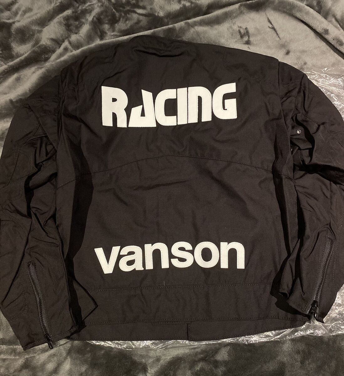 Supreme Vanson Leathers Cordura Jacket Black Medium SS21 Supreme Vanson Leathers Cordura Jacket Black Medium SS21