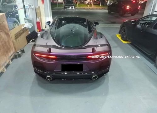 Alerón trasero de fibra de carbono real para McLaren GT cupé 2019-2023 - Imagen 14 de 18