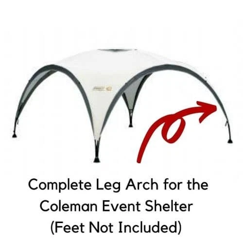 Coleman Shelter ARCH leg for Event L Large 3.65m 12ft T Bar Spare Poles