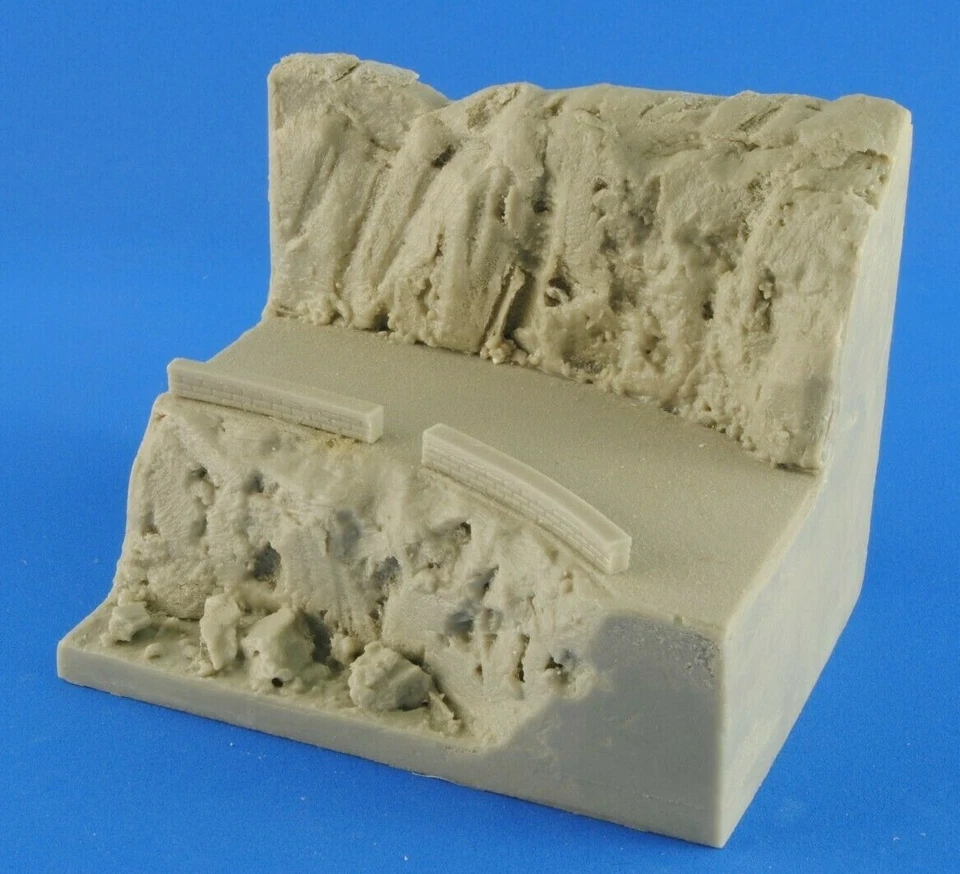 NINIVE 2ZD Diorama modello RALLY di Montecarlo in resina per automodellismo 1:87 - Immagine 3 di 3