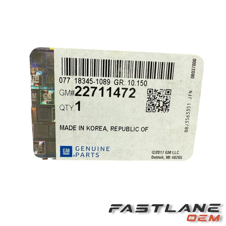 2003-2005 CHEVROLET CAVALIER LIMPADOR DE PARA-BRISA TAMPA DO MOTOR NOVO FABRICANTE DE EQUIPAMENTO ORIGINAL 22711472 - Imagem 3 de 4