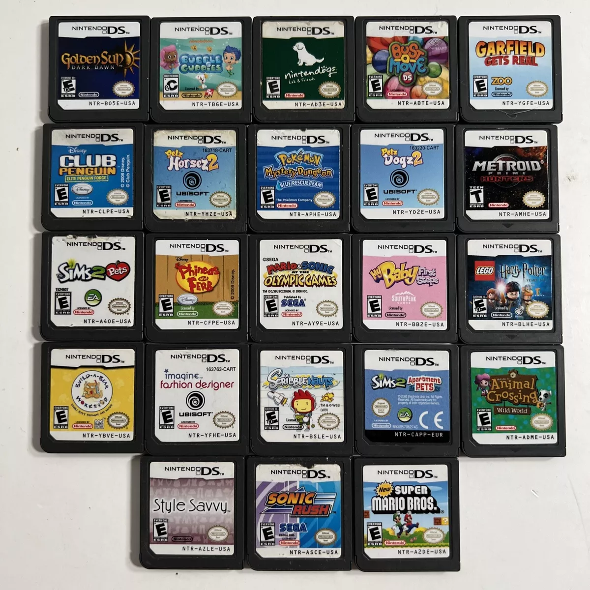 Nintendo DS Games You Pick & Choose *Tested *Games Only*