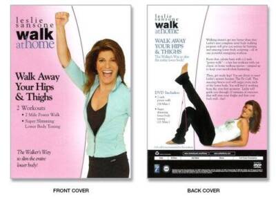 Walk Away Your Hips  Thighs - DVD By Leslie Sansone - GOOD