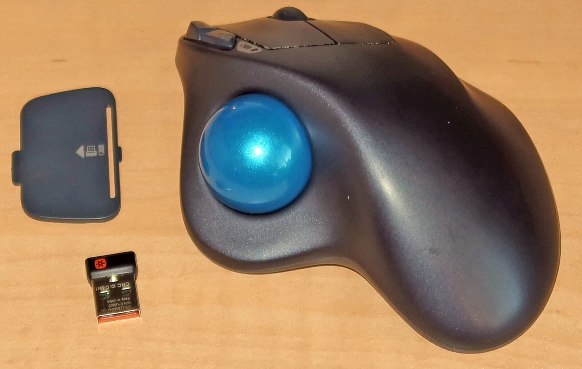Logitech M570 Wireless Trackball Mouse – Ergonomic