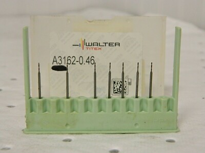 Walter-Titex Solid Carbide Micro Drill Bit 0.0181'' 118° Point Qty 7 A3162-03.46