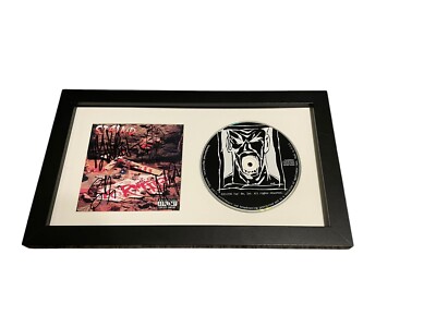 STAIND SIGNED AUTOGRAPH TORMENTED FRAMED & MATTED CD AARON LEWIS +