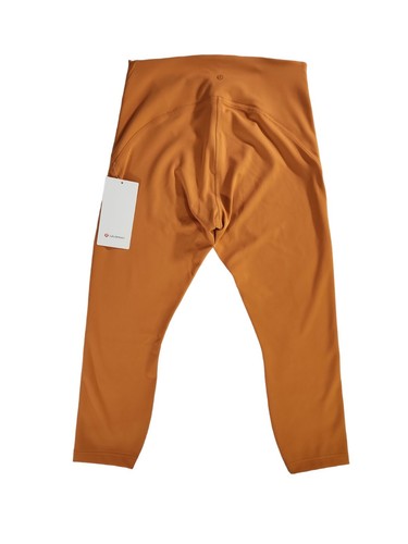 Lululemon InStill High-Rise Crop 23"Autumn Orange Woman's Size 10 New - Picture 9 of 10