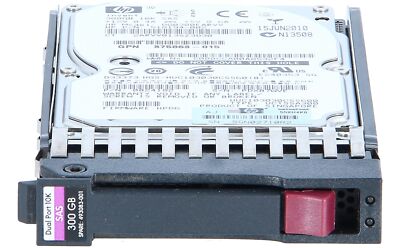 HP - 507119-002 - 300GB 6G SAS 10K rpm 2.5-inch Dual Port Enterprise Hard Disk D