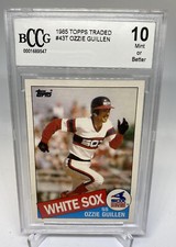 1985 Topps Traded Ozzie Guillen XRC #43T BGS BCCG 10 GEM MINT ROOKIE RC