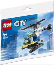 LEGO 30367 2020 Police Helicopter Polybags Retired HTF