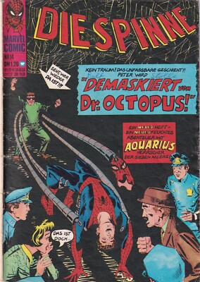 DIE SPINNE 14 - 3rd app. Dr Octopus - WILLIAMS - GERMAN AMAZING SPIDER-MAN # 12