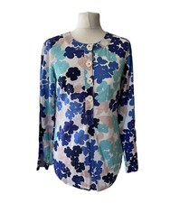 Boden 100% Cotton Retro Floral Print Tunic Top UK Size 8 WA362 