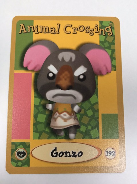 gonzo amiibo card
