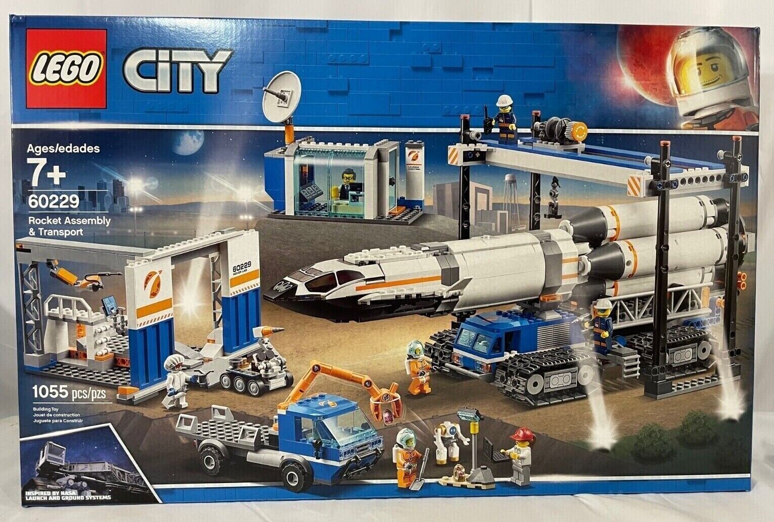 LEGO 60229 City Rocket Assembly & Transport Brand New Sealed Box Free Shipping