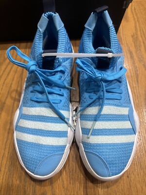 NIB Men Adidas H06479 TRAE YOUNG 2 BASKETBALL CYAN WHITE 