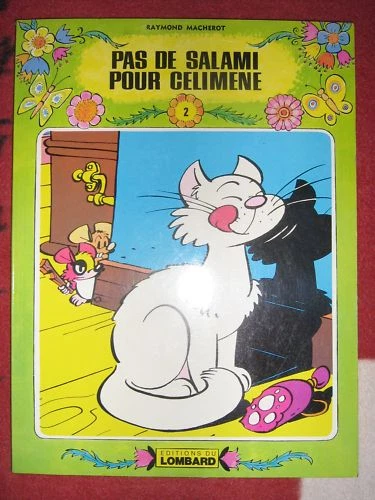 Comic book chlorophyll n°2 green collection VGC 1978 macherot