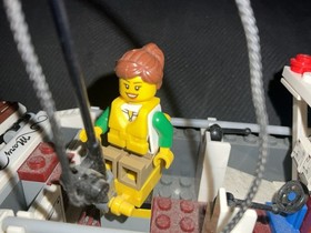 (60147) LEGO City: Sport Fishing Boat Figure Included Incomplete Discontinued🚤