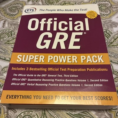 NEW Official GRE Super Power Pack, Second Edition 