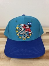 Vtg Youth Disney World Mickey Mouse FANTASIA 25 Anniversary Snapback Hat