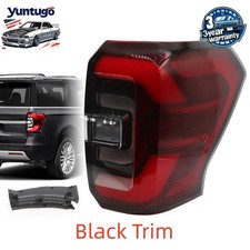Led Tail Light Lamp Black Trim For 2022-2024 Ford Expedition Right Passenger