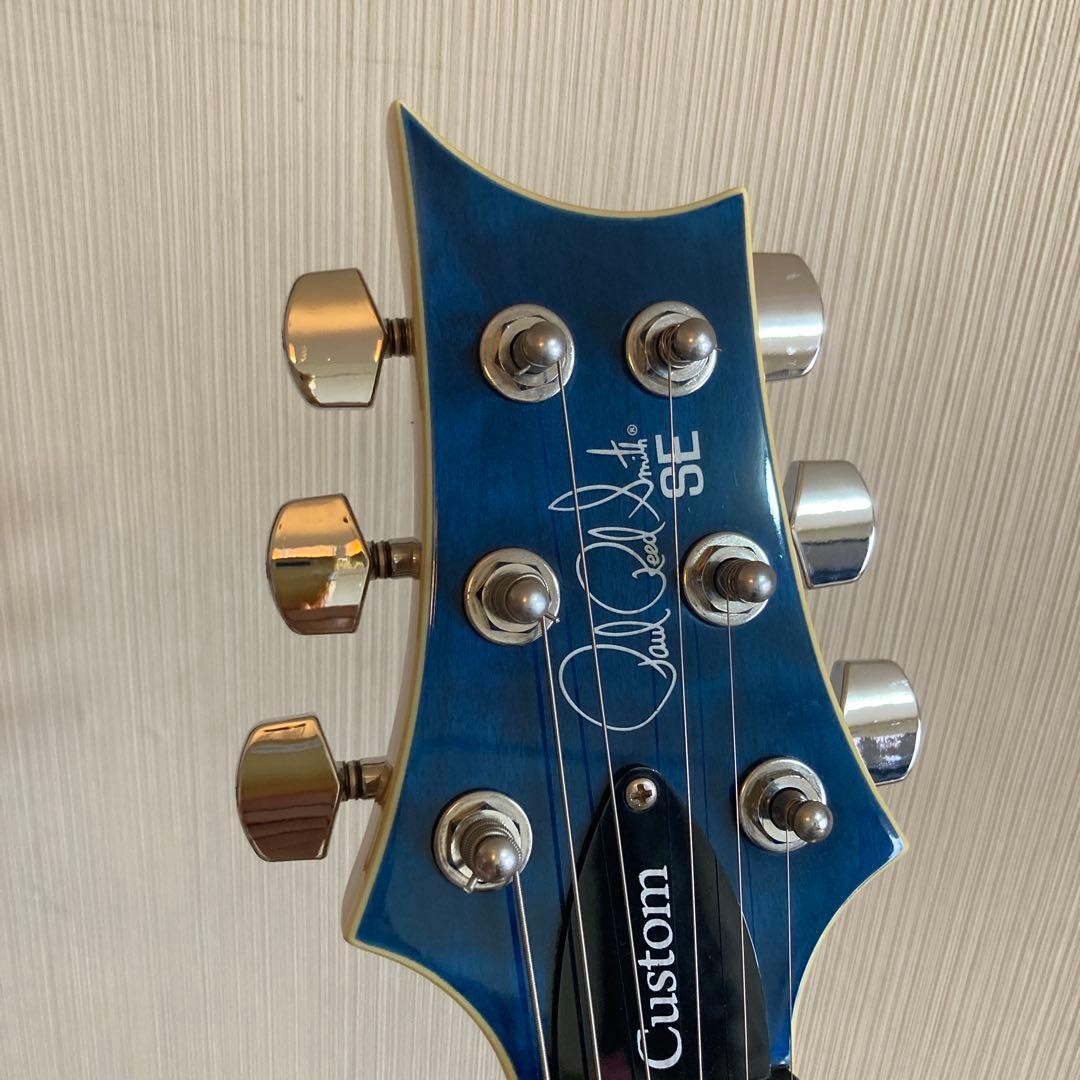 PRS SE Custom 24 Quilt Maple LimitedBlue | eBay