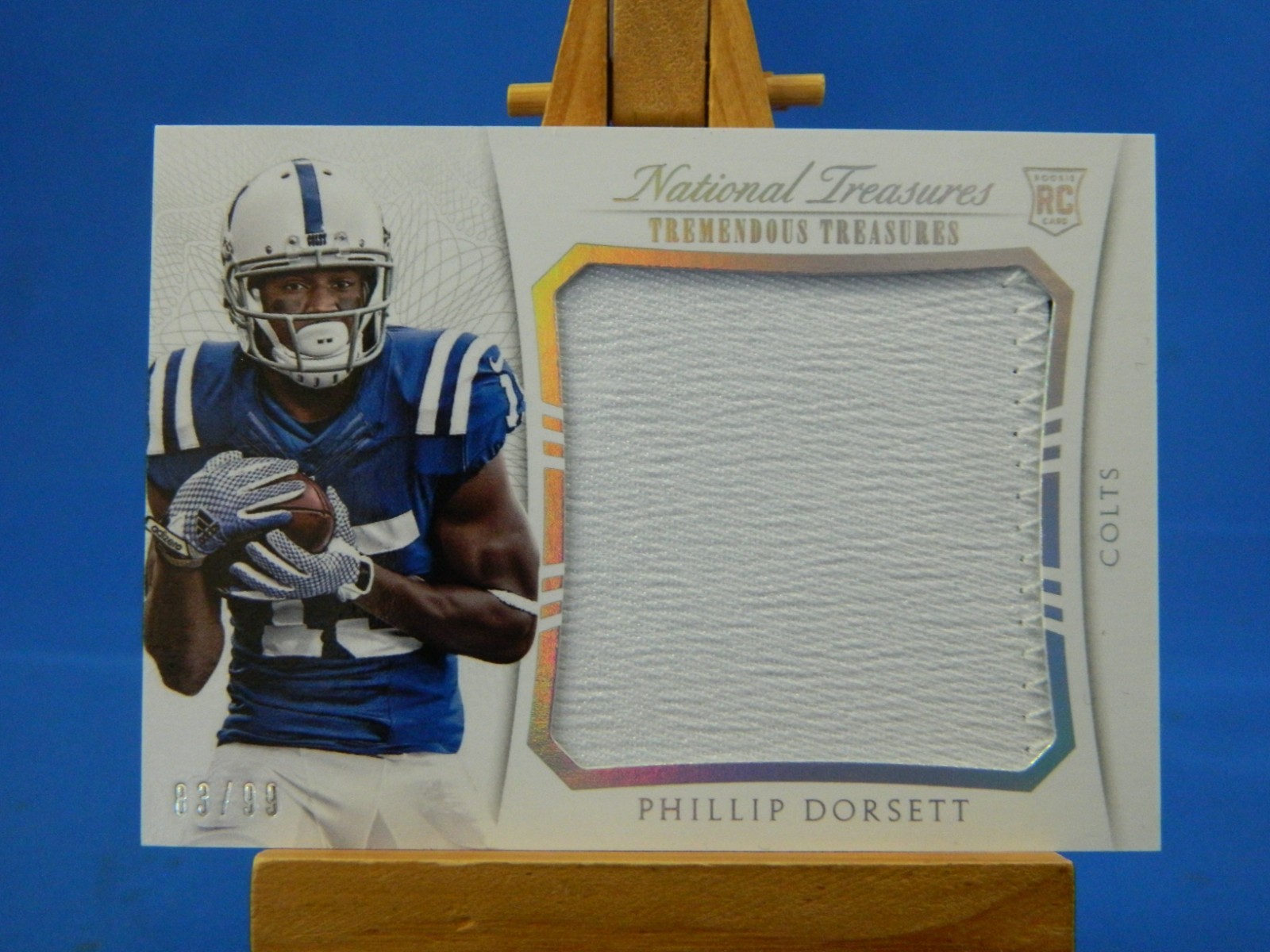 Phillip Dorsett Panini National Treasures Tremendous Treasures #PD Base